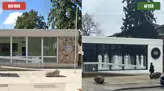 Exterior upgrades at 50 Ainslie Street North